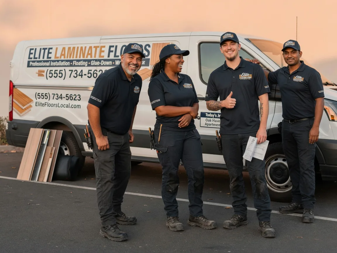 Laminate flooring installation company in Hines, MN